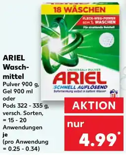 Kaufland ARIEL Waschmittel Angebot