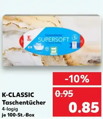 Kaufland K-CLASSIC Taschentücher Angebot