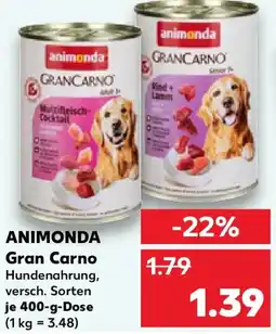 Kaufland ANIMONDA Gran Carno Angebot