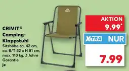 Kaufland CRIVIT Camping- Klappstuhl Angebot
