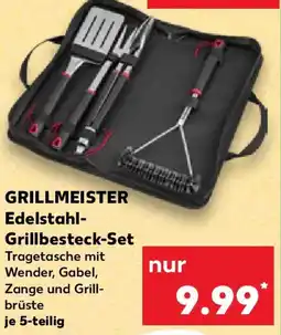 Kaufland GRILLMEISTER Edelstahl- Grillbesteck-Set Angebot