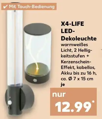 Kaufland X4-LIFE LED- Dekoleuchte Angebot