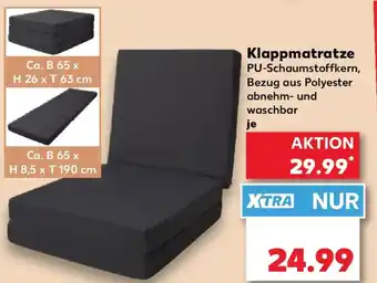 Kaufland Klappmatratze Angebot