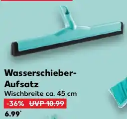 Kaufland LEIFHEIT Wasserschieber- Aufsatz Angebot