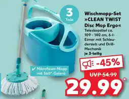 Kaufland LEIFHEIT Wischmopp-Set CLEAN TWIST Disc Mop Ergo Angebot