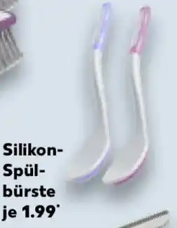 Kaufland Silikon- Spülbürste Angebot