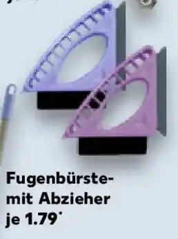Kaufland Fugenbürste- mit Abzieher Angebot