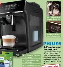 Kaufland PHILIPS Kaffeevollautomat EP2230/10 Angebot
