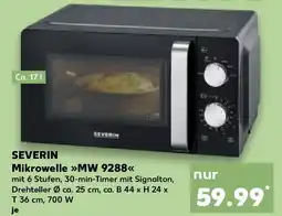 Kaufland SEVERIN Mikrowelle MW 9288 Angebot