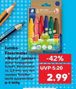 Kaufland STAEDTLER Jumbo- Fasermaler Noris junior Angebot