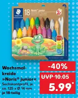 Kaufland STAEDTLER Wachsmal kreide Noris junior Angebot