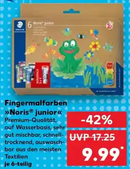 Kaufland STAEDTLER Fingermalfarben Noris junior Angebot