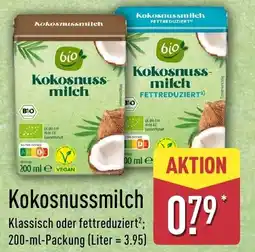 Aldi Nord Bio Kokosnussmilch Angebot