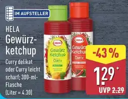 Aldi Nord HELA Gewürz ketchup Angebot