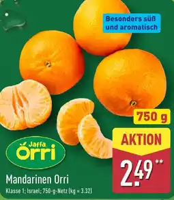 Aldi Nord Mandarinen Orri Angebot