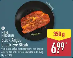 Aldi Nord MEINE METZGEREI Black Angus Chuck Eye Steak Angebot