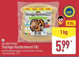 Aldi Nord GUT DREI EICHEN Thüringer Rostbratwurst XXL Angebot