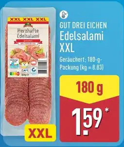 Aldi Nord GUT DREI EICHEN Edelsalami XXL Angebot
