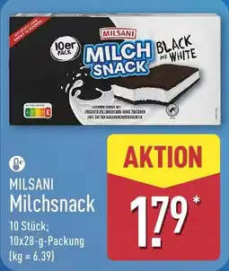 Aldi Nord MILSANI Milchsnack Angebot