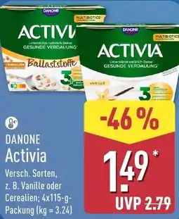 Aldi Nord DANONE Activia Angebot