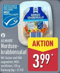 Aldi Nord ALMARE Nordsee krabbensalat Angebot