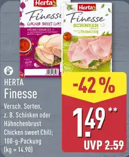 Aldi Nord HERTA Finesse Angebot