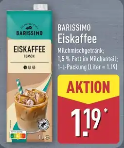 Aldi Nord BARISSIMO Eiskaffee Angebot