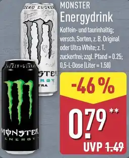 Aldi Nord MONSTER Energydrink Angebot