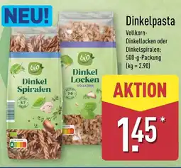 Aldi Nord Dinkelpasta Angebot