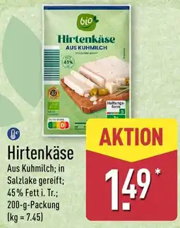 Aldi Nord Bio Hirtenkäse Angebot
