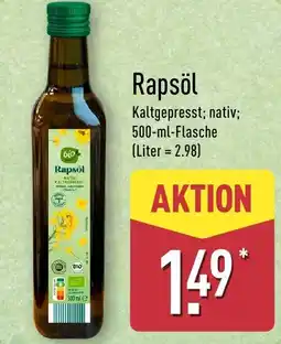 Aldi Nord Rapsöl Angebot