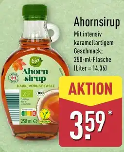 Aldi Nord Bio Ahornsirup Angebot