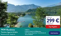 Aldi Nord PKW-Rundreise Trentino, Ligurien & Adria Angebot