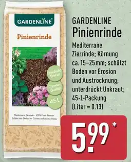 Aldi Nord GARDENLINE Pinienrinde Angebot
