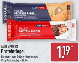 Aldi Nord ALDI SPORTS Proteinriegel Angebot