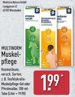 Aldi Nord MULTINORM Muskelpflege Angebot