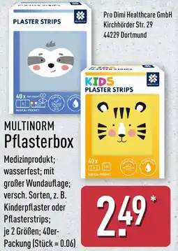 Aldi Nord MULTINORM Pflasterbox Angebot