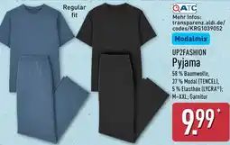 Aldi Nord UP2FASHION Pyjama Angebot