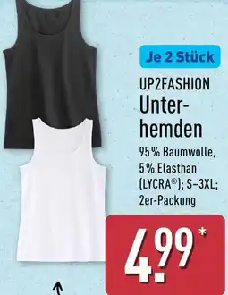 Aldi Nord UP2FASHION Unterhemden Angebot