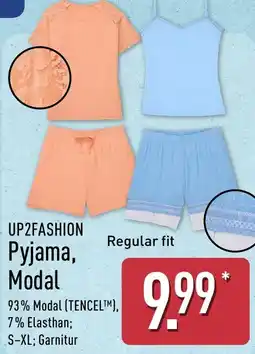 Aldi Nord UP2FASHION Pyjama, Modal Angebot