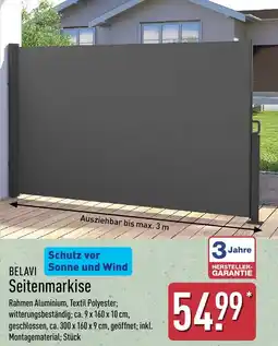 Aldi Nord BELAVI Seitenmarkise Angebot