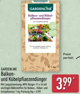 Aldi Nord GARDENLINE Balkon- und Kübelpflanzendünger Angebot