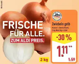 Aldi Nord Zwiebeln gelb Angebot