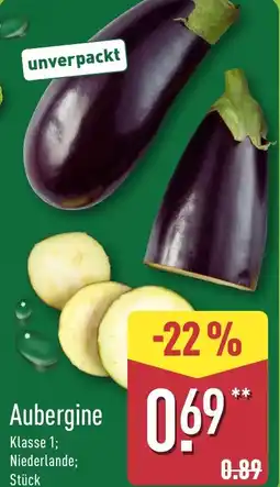 Aldi Nord Aubergine Angebot