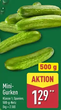 Aldi Nord Mini Gurken Angebot
