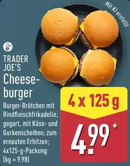 Aldi Nord TRADER JOE'S Cheeseburger Angebot