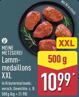 Aldi Nord MEINE METZGEREI Lammmedaillons XXL Angebot