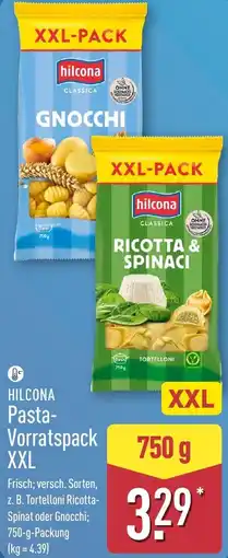 Aldi Nord HILCONA Pasta Vorratspack XXL Angebot