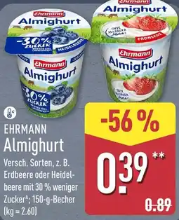 Aldi Nord EHRMANN Almighurt Angebot