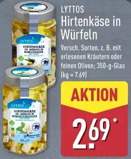 Aldi Nord LYTTOS Hirtenkäse in Würfeln Angebot
